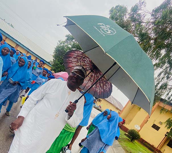 Director of FCT Secondary Education Board, Dr. Muhammed Sani Ladan, Visits GGSS Dutse